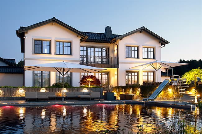 Individuelles Gartenlicht Design von Licht von Klein