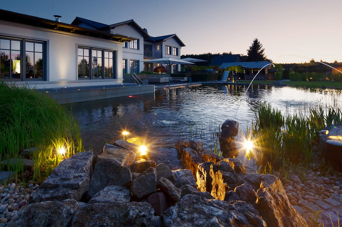 Gartenlichtplanung Individuelle Gartenlichtplanung von Licht von Klein